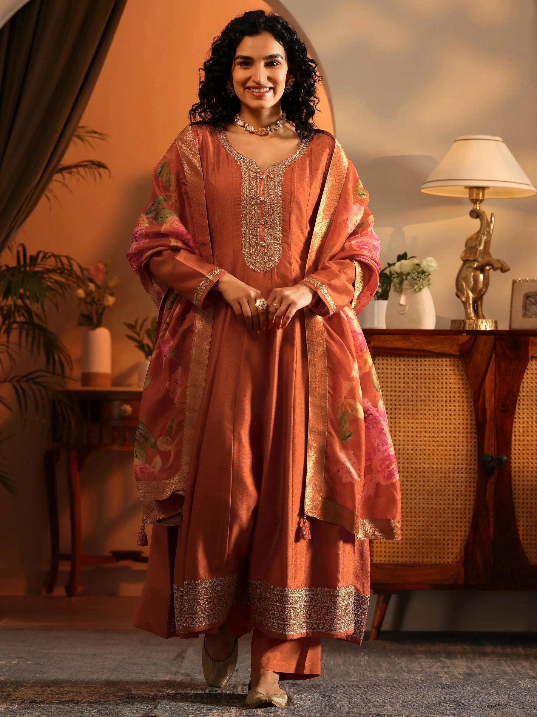 Velvet Touch Anarkali Suit